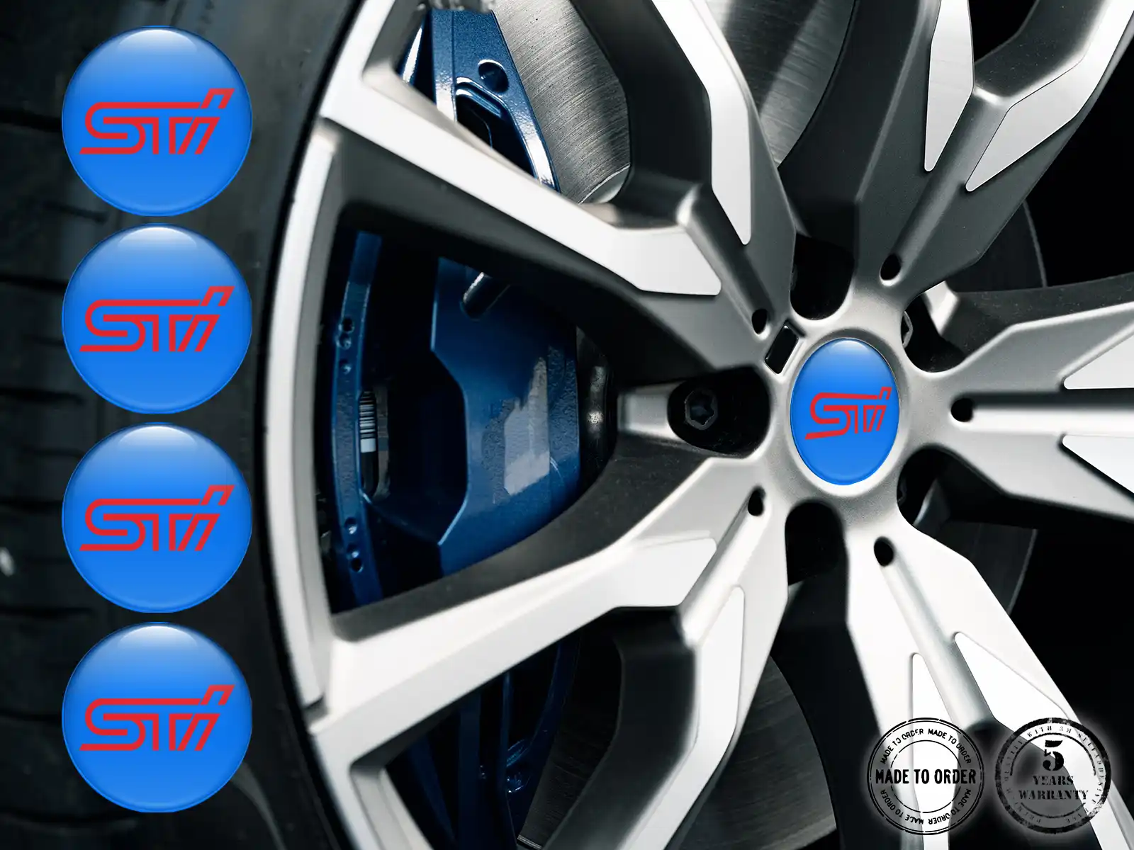 Subaru Silikonsticker Luxus Quantum Racing Pulse